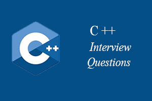 C++ Interview Questions