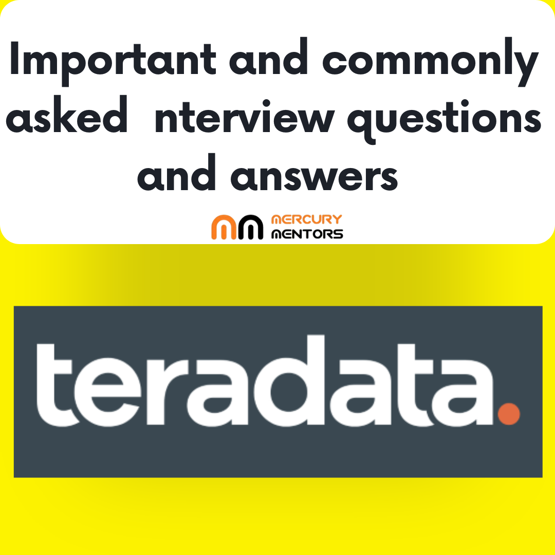 Teradata Interview Questions and Answers