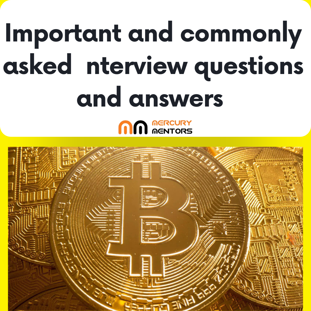 Bitcoin Interview Questions and answers