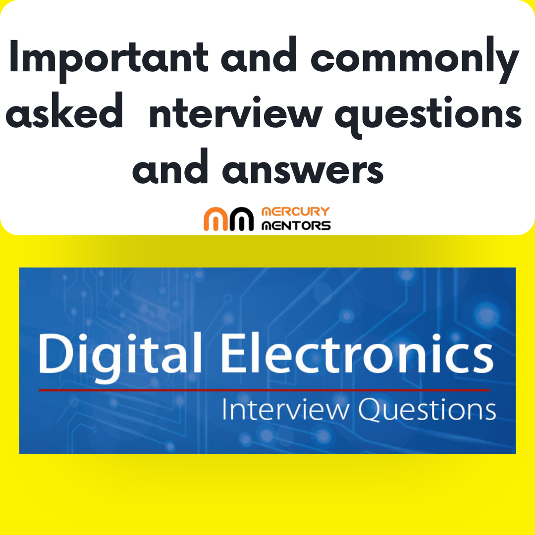  Digital Electronics Interview Questions