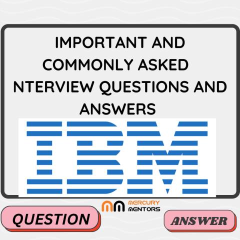 IBM Interview Questions