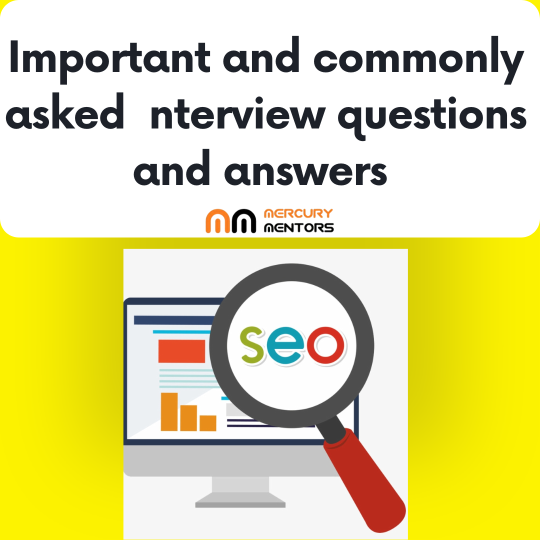 SEO Interview Questions and Answers