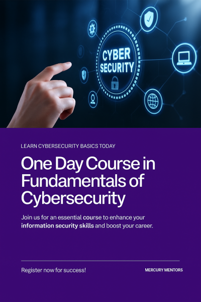 One Day Course In Fundamentals Of Cybersecurity